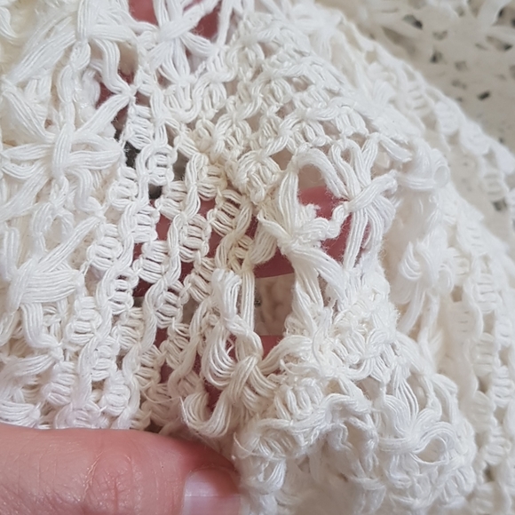 3/$25 Akemi + Kin Fanja Crochet crop top, size S - Picture 6 of 8